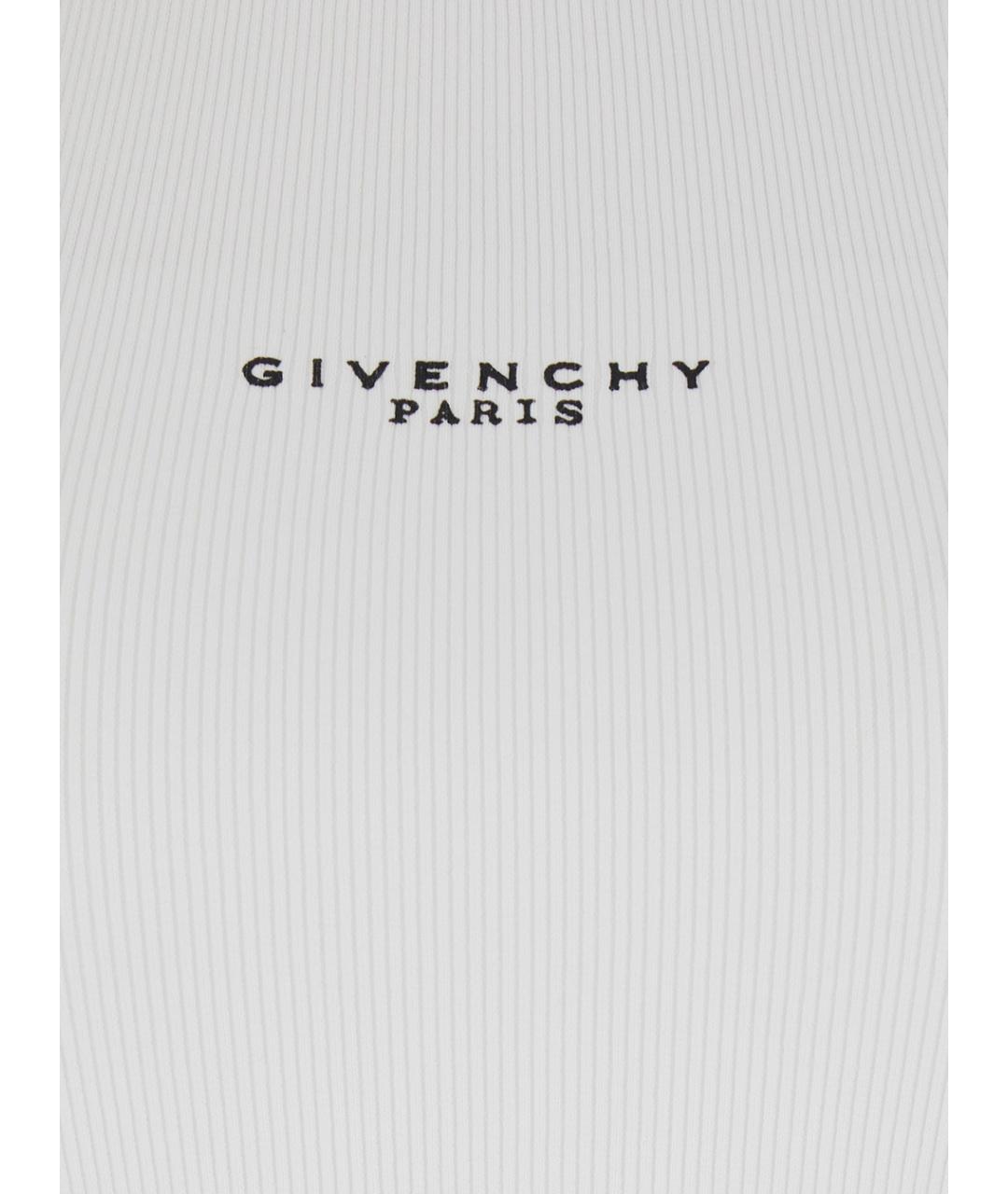 GIVENCHY Белая хлопковая майка, фото 3