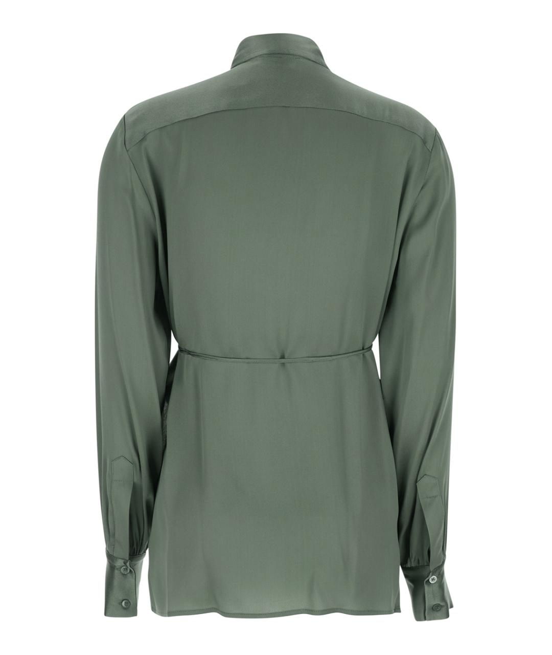 SEMICOUTURE Зеленая рубашка, фото 2