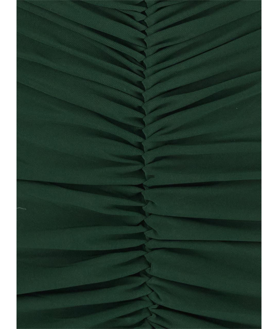 NORMA KAMALI Зеленые полиамидовое вечернее платье, фото 3