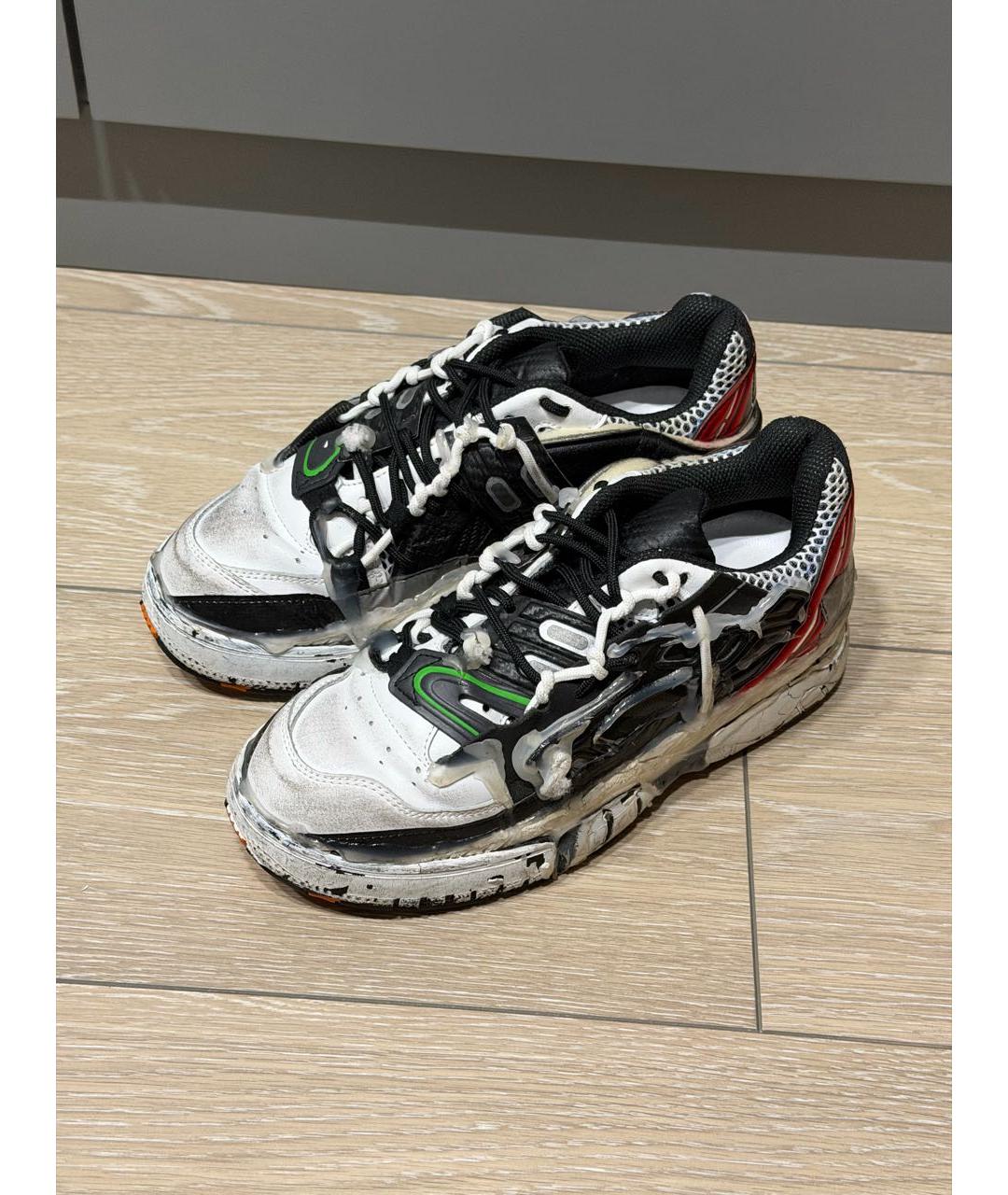 MAISON MARGIELA Белые кожаные кроссовки, фото 5