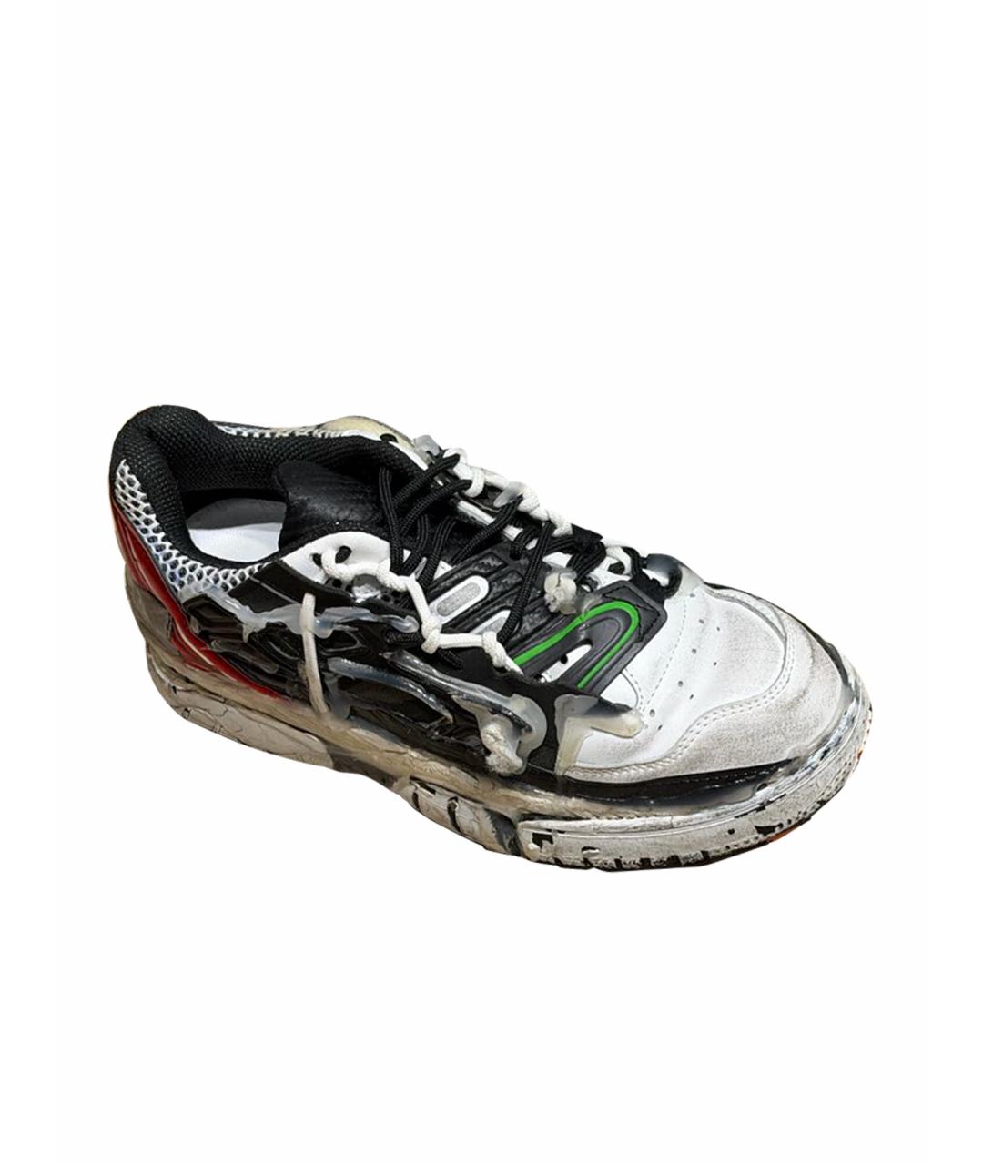 MAISON MARGIELA Белые кожаные кроссовки, фото 1