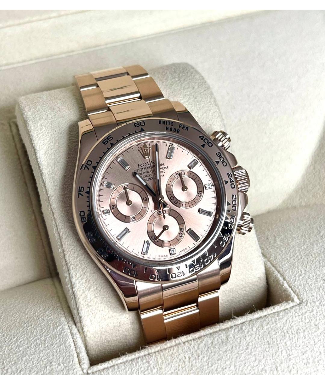 ROLEX Золотые часы из розового золота, фото 3