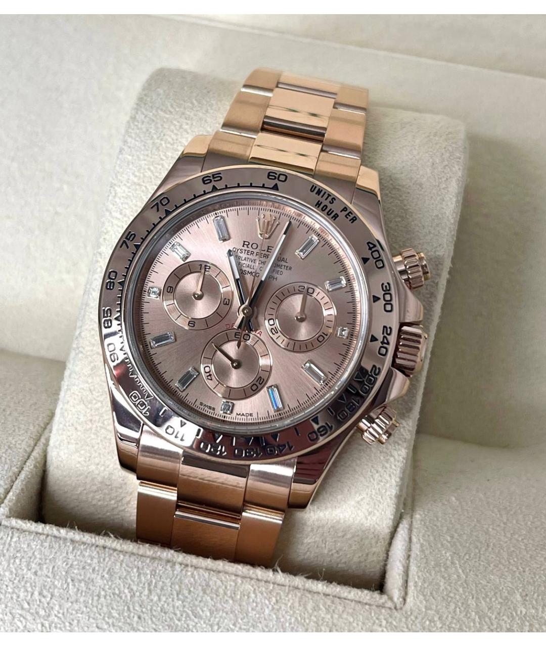 ROLEX Золотые часы из розового золота, фото 4