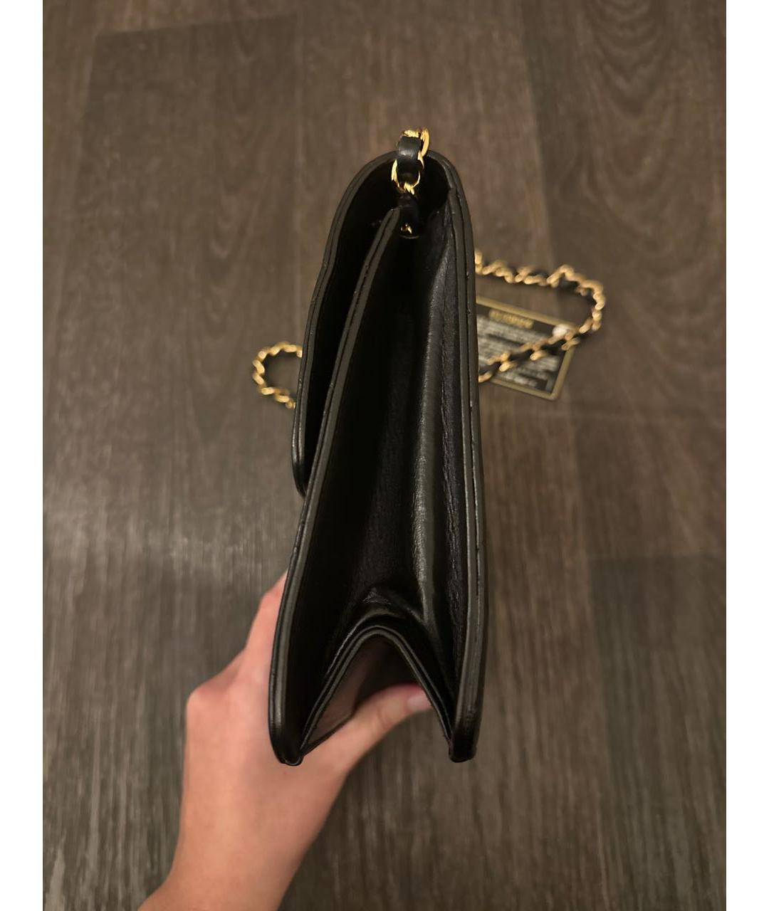 CHANEL Черная сумка через плечо, фото 3