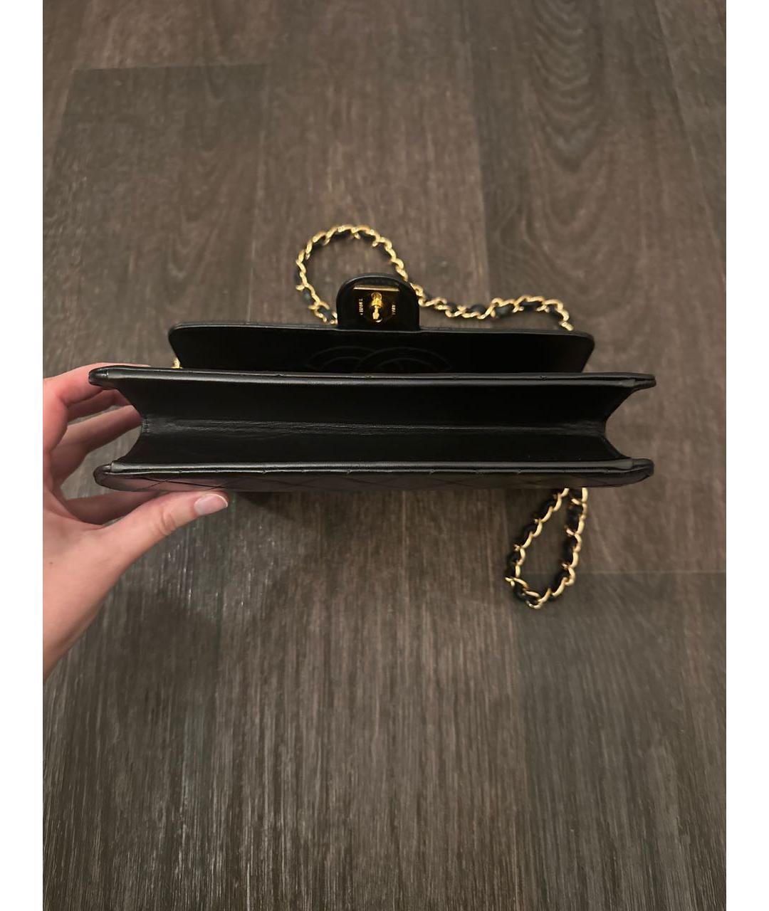 CHANEL Черная сумка через плечо, фото 2