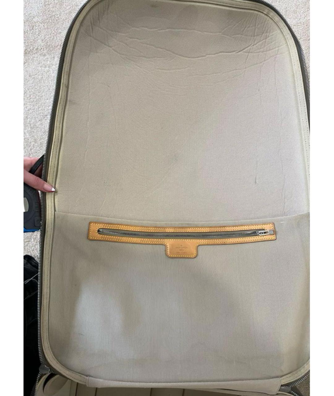 LOUIS VUITTON Серый чемодан, фото 7