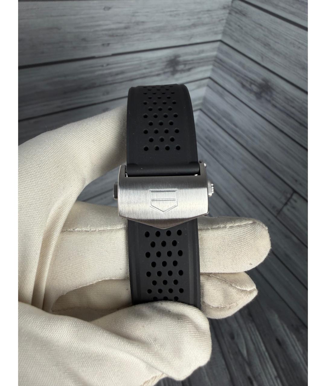 TAG HEUER Черные часы, фото 8