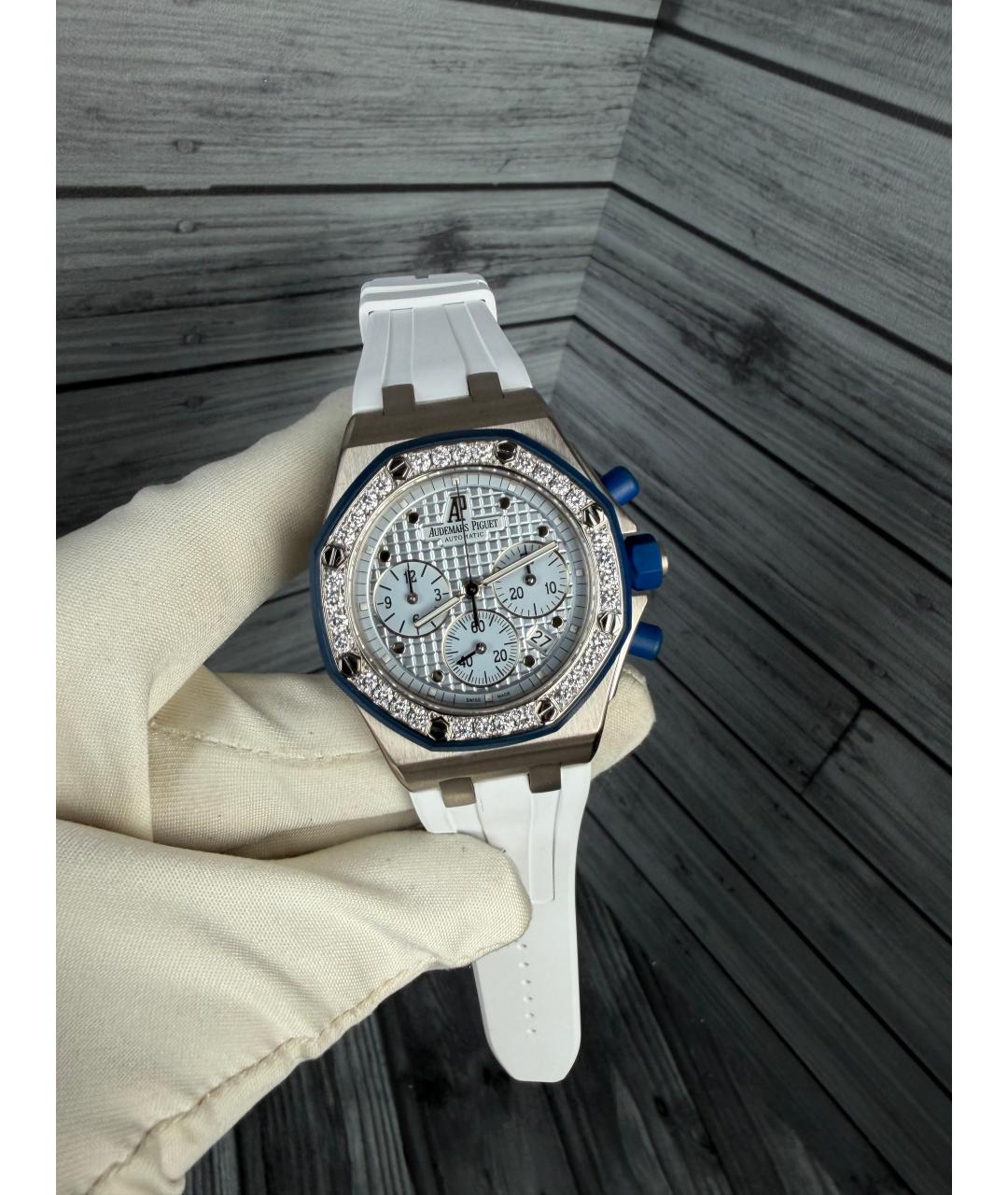 Audemars Piguet Голубые часы из белого золота, фото 2