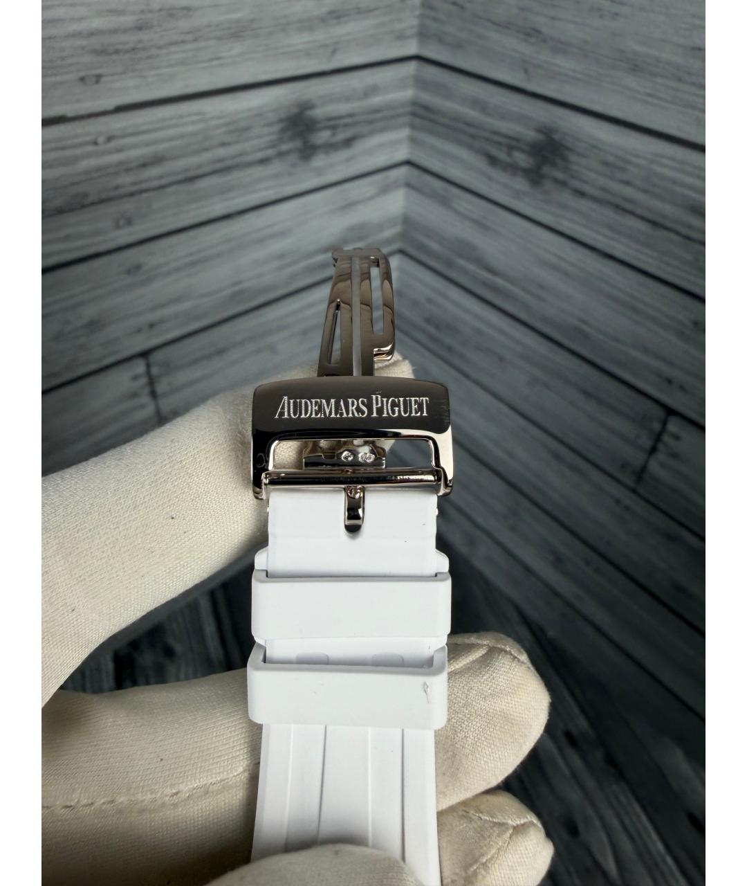 Audemars Piguet Голубые часы из белого золота, фото 9