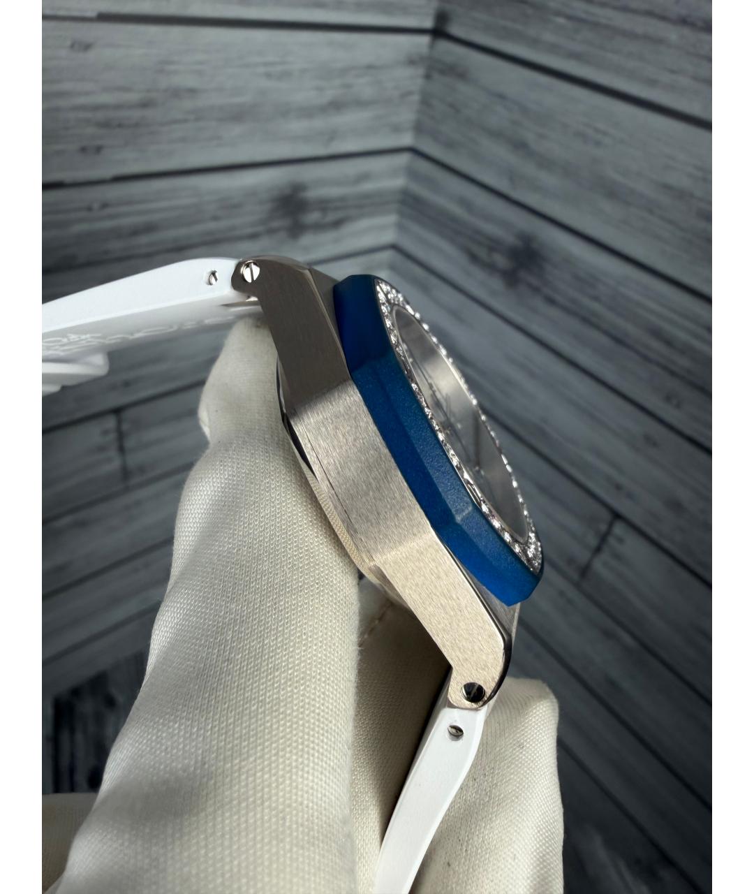 Audemars Piguet Голубые часы из белого золота, фото 5