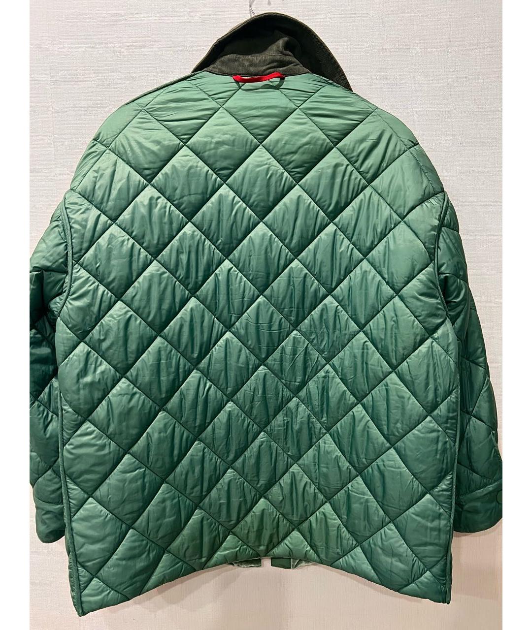 MAX&CO Зеленая полиэстеровая куртка, фото 6