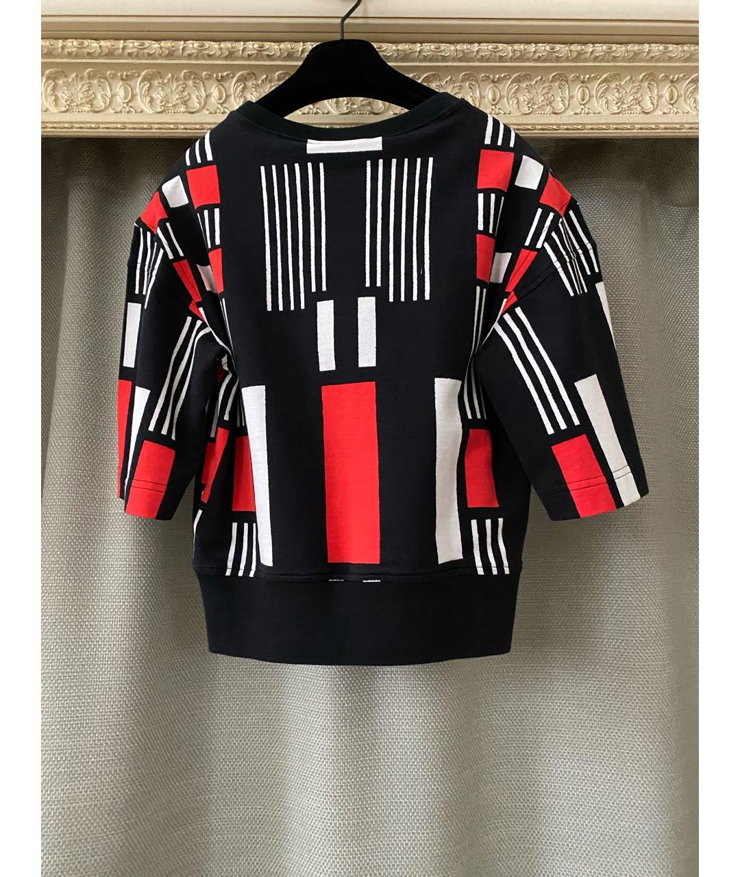 ALEXANDER MCQUEEN Мульти хлопко-эластановый джемпер / свитер, фото 6