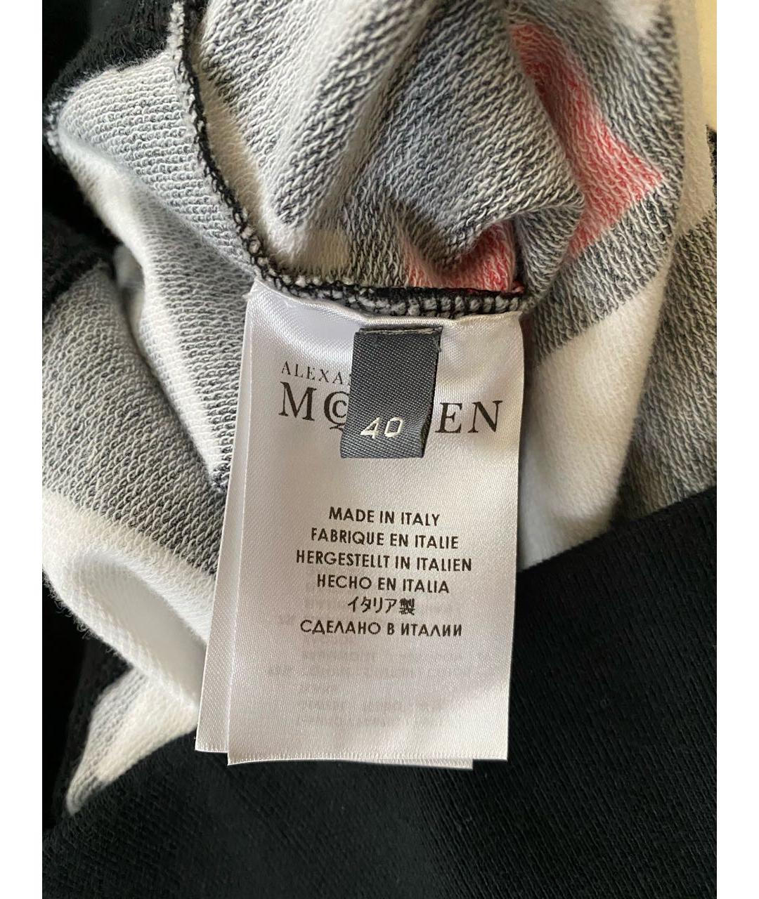 ALEXANDER MCQUEEN Мульти хлопко-эластановый джемпер / свитер, фото 7