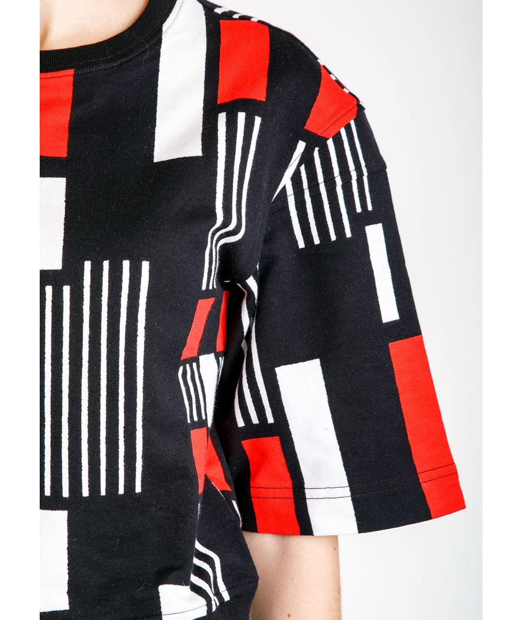 ALEXANDER MCQUEEN Мульти хлопко-эластановый джемпер / свитер, фото 4