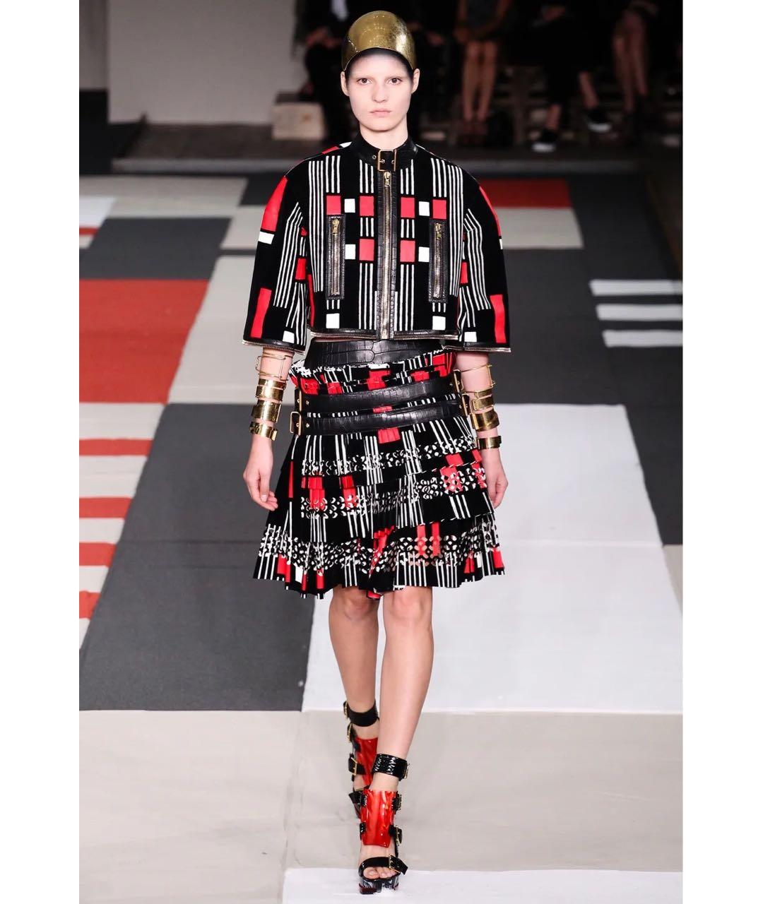 ALEXANDER MCQUEEN Мульти хлопко-эластановый джемпер / свитер, фото 8