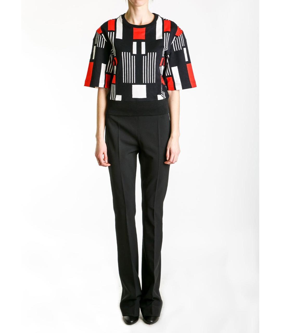 ALEXANDER MCQUEEN Мульти хлопко-эластановый джемпер / свитер, фото 2