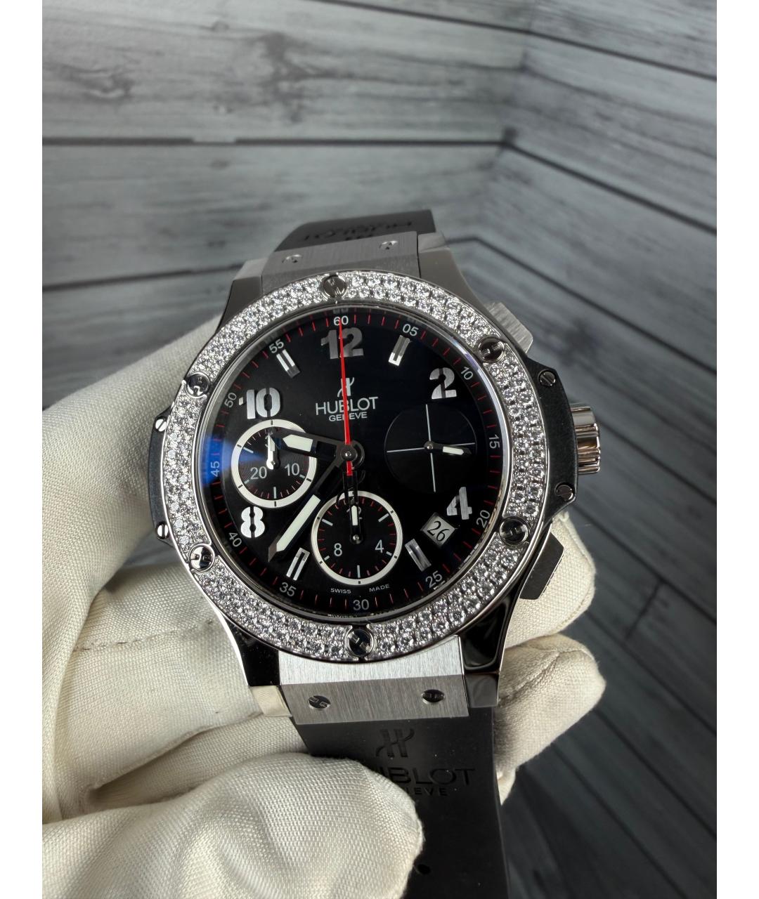 HUBLOT Черные часы, фото 4