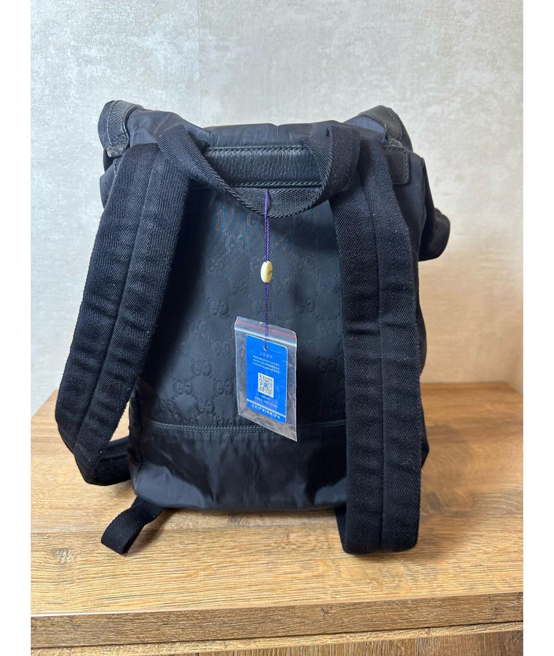 GUCCI Черный рюкзак, фото 2