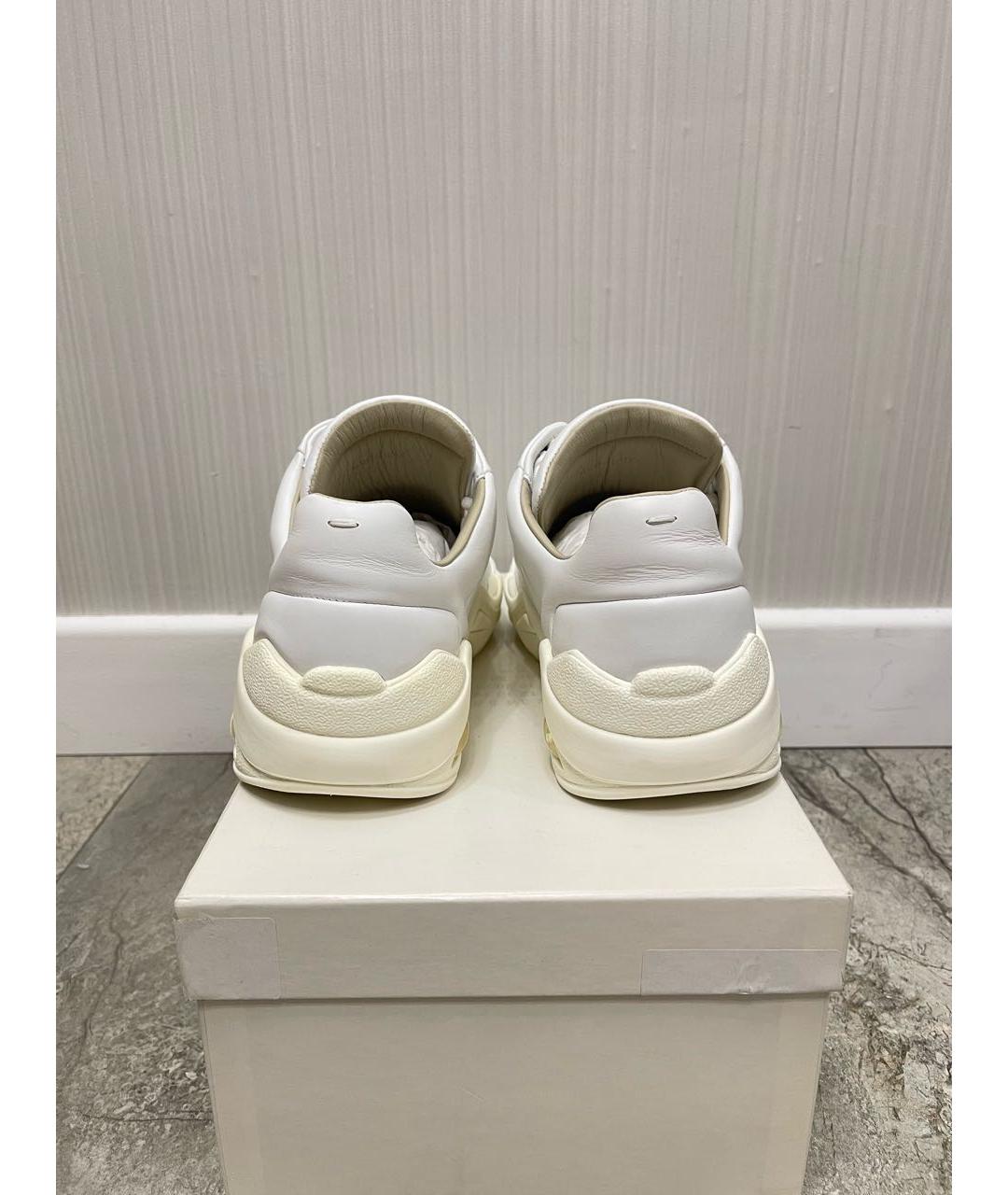 MAISON MARGIELA Белые низкие кроссовки / кеды, фото 3