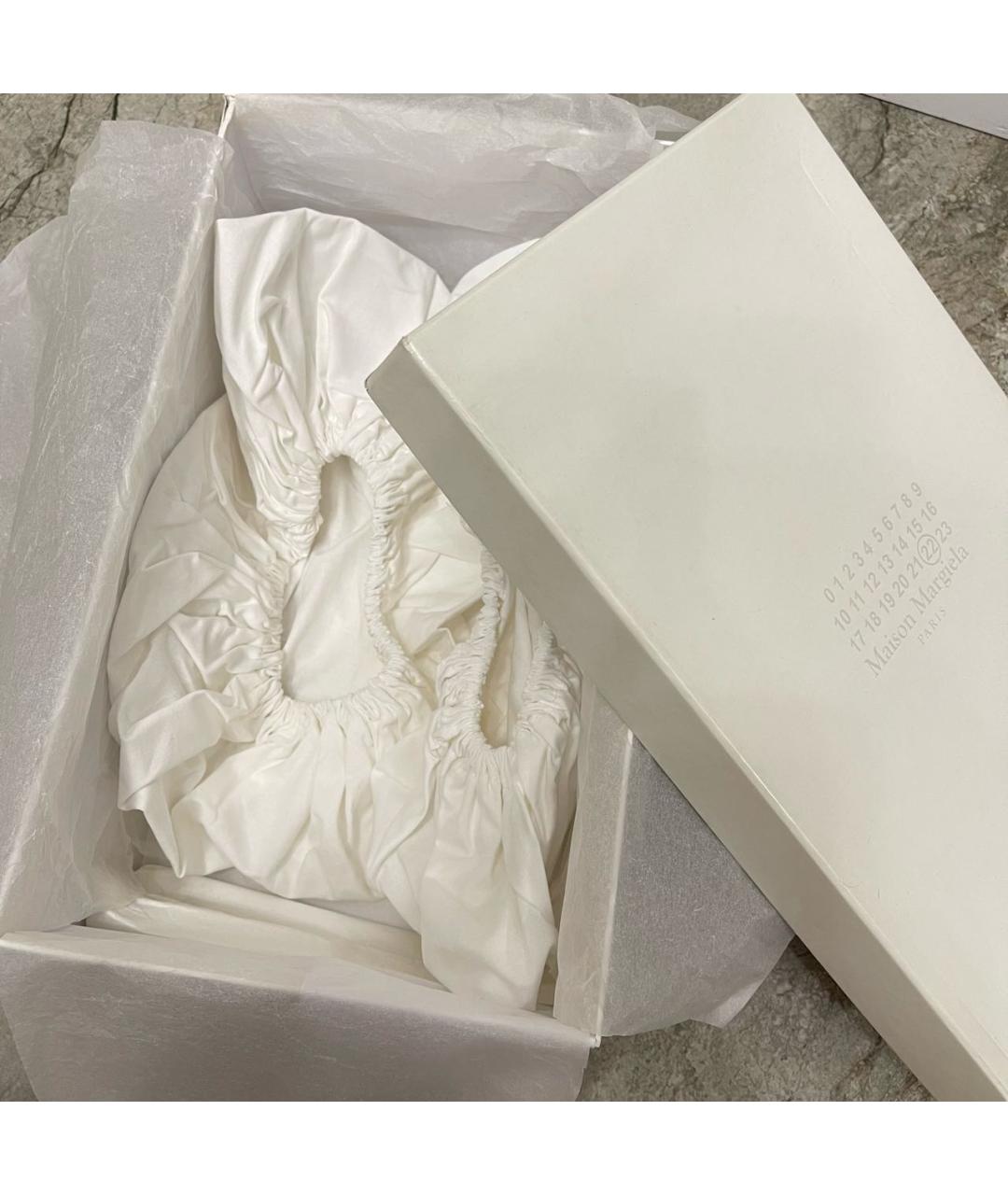 MAISON MARGIELA Белые низкие кроссовки / кеды, фото 5