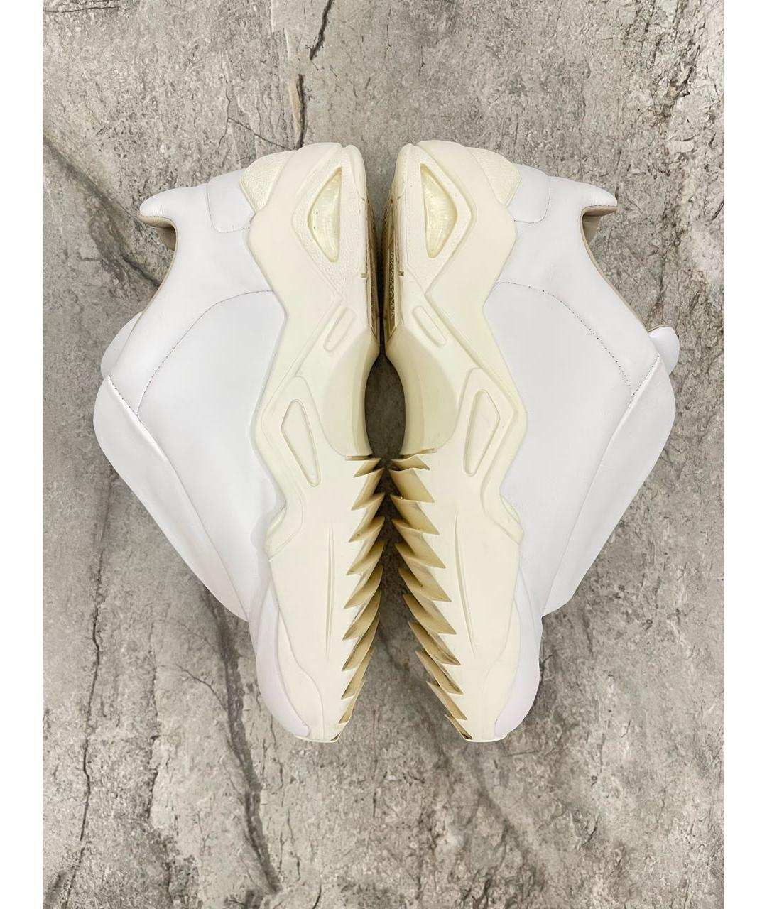 MAISON MARGIELA Белые низкие кроссовки / кеды, фото 4