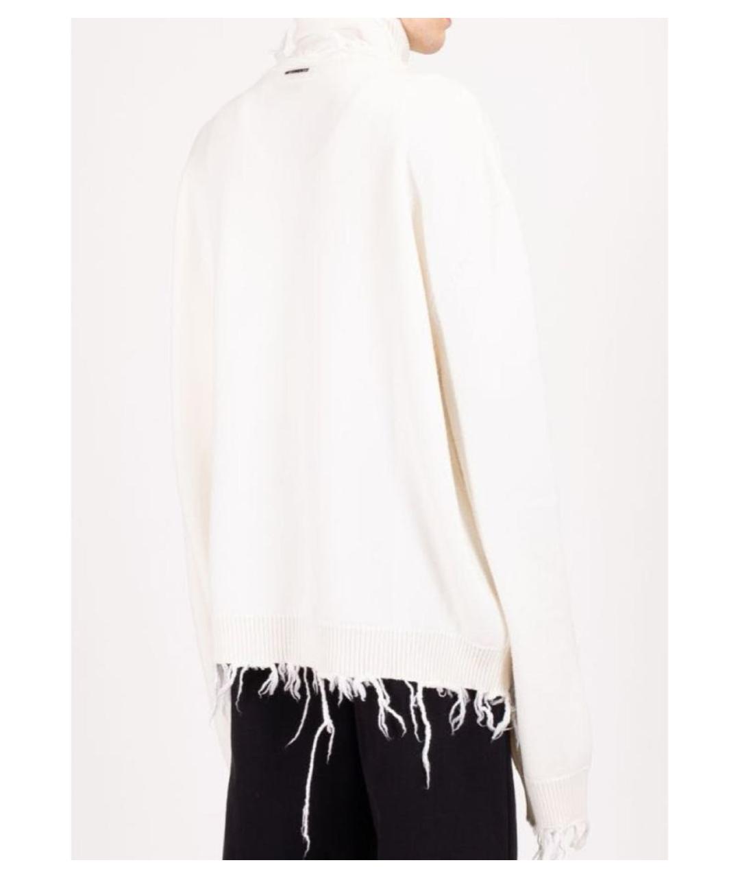 VETEMENTS Бежевый шерстяной джемпер / свитер, фото 2