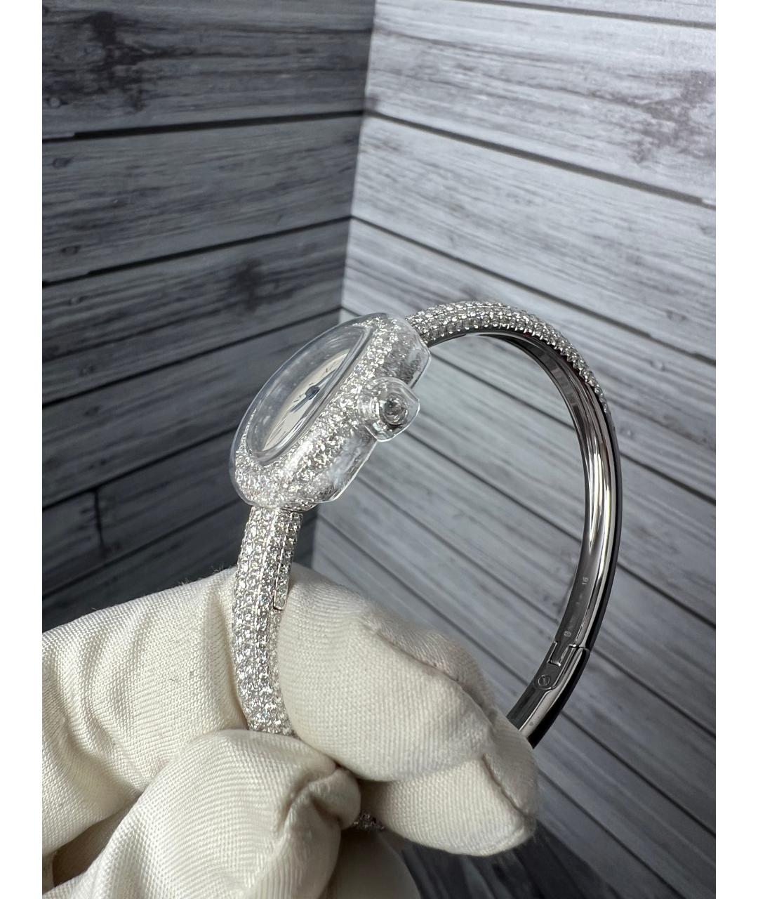 CARTIER Белые часы из белого золота, фото 5