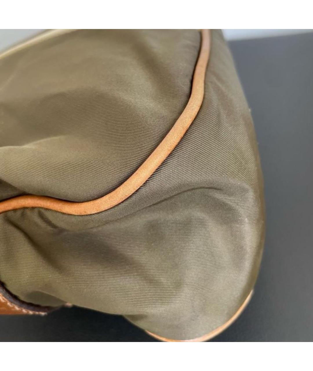 PRADA Хаки сумка через плечо, фото 8