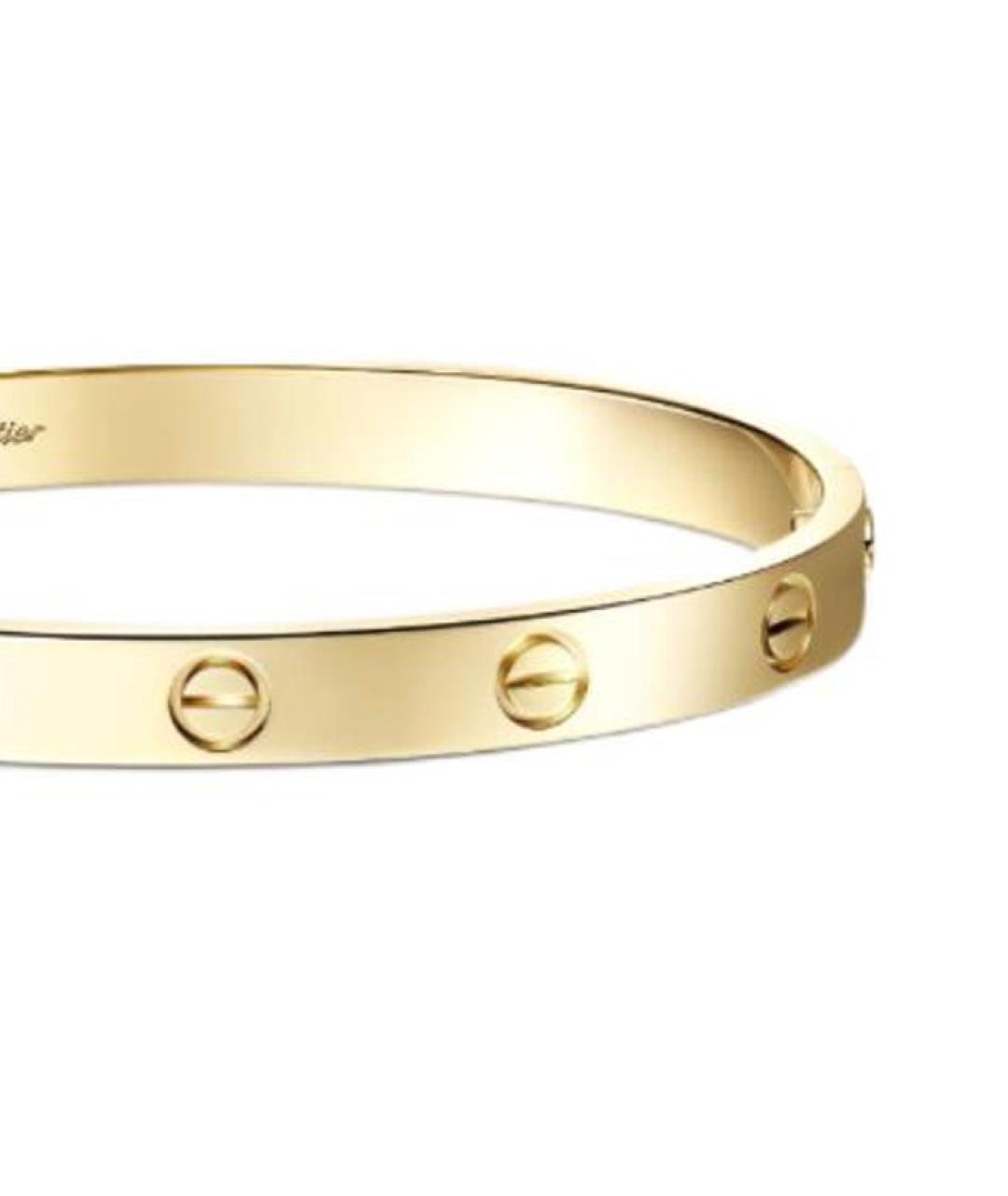 CARTIER Золотой браслет из желтого золота, фото 3