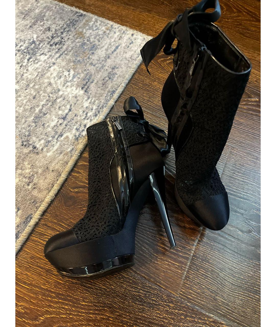 CASADEI Черные кожаные туфли, фото 4