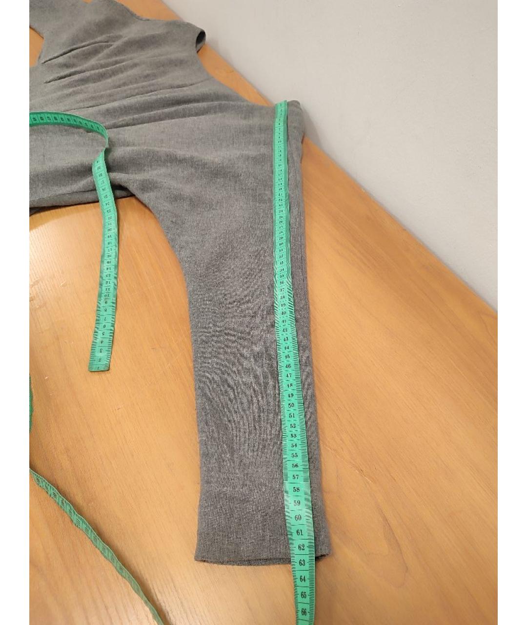 COS Серое шерстяное повседневное платье, фото 5