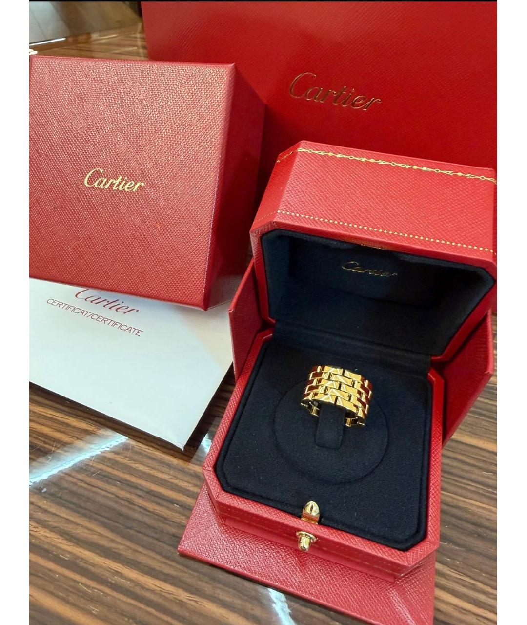 CARTIER Золотое кольцо из желтого золота, фото 2