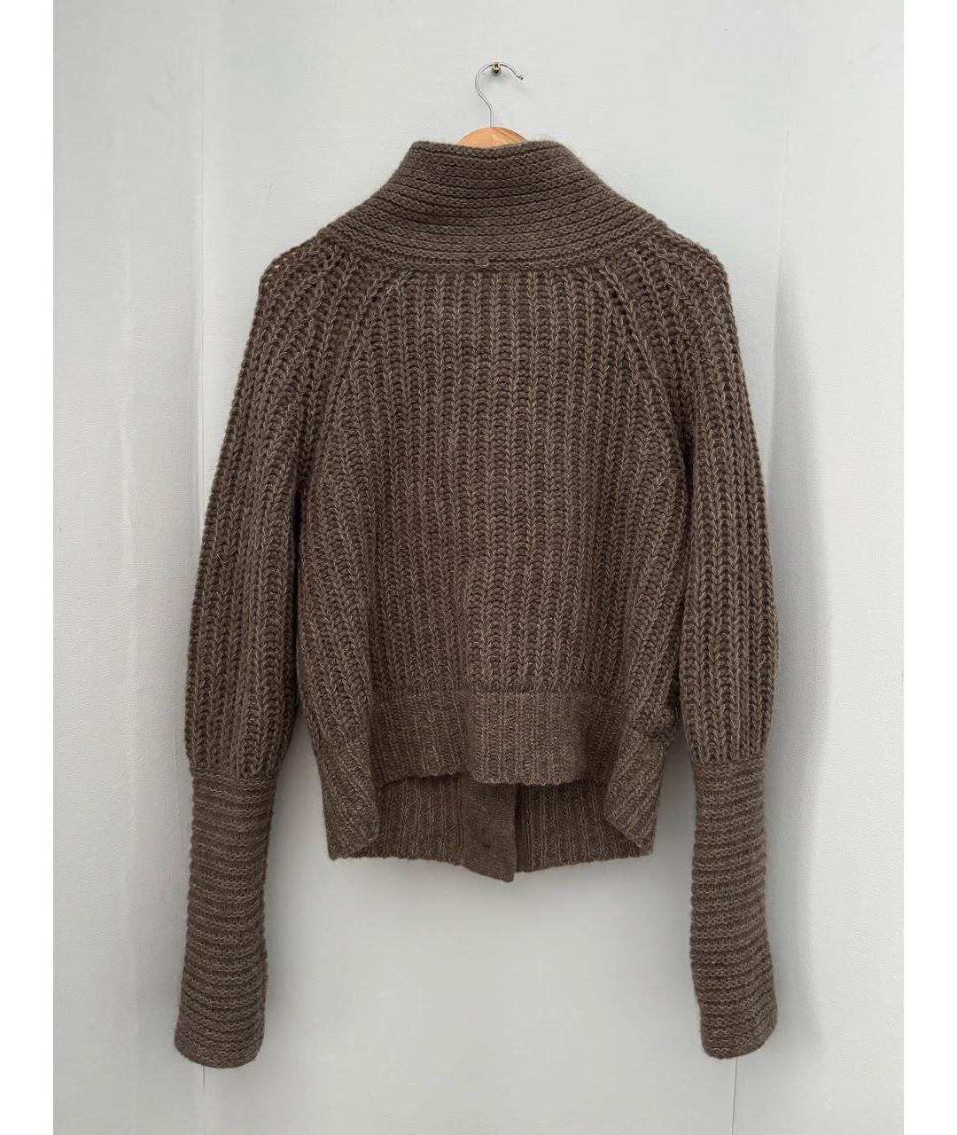 HUGO BOSS Коричневый хлопковый кардиган, фото 2