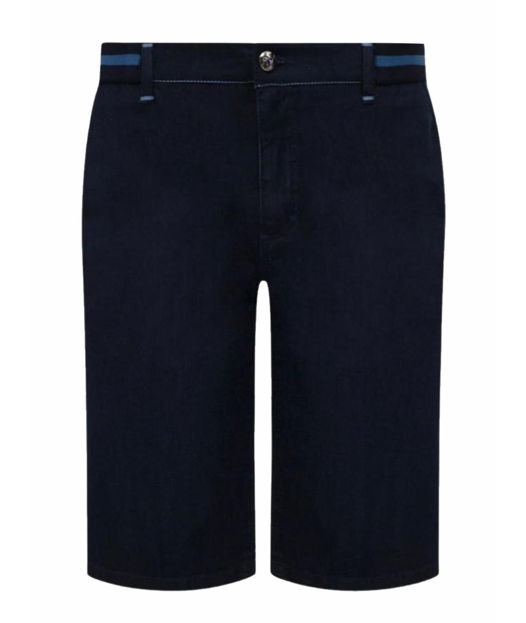 ZILLI Темно-синие хлопковые шорты, фото 10