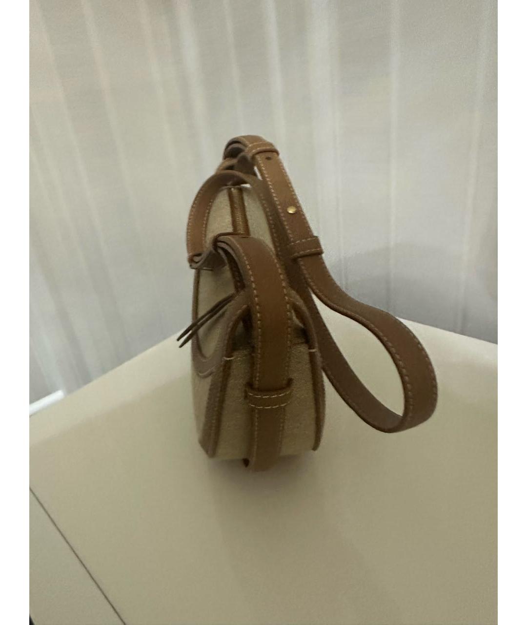 POLENE Бежевая сумка через плечо, фото 2