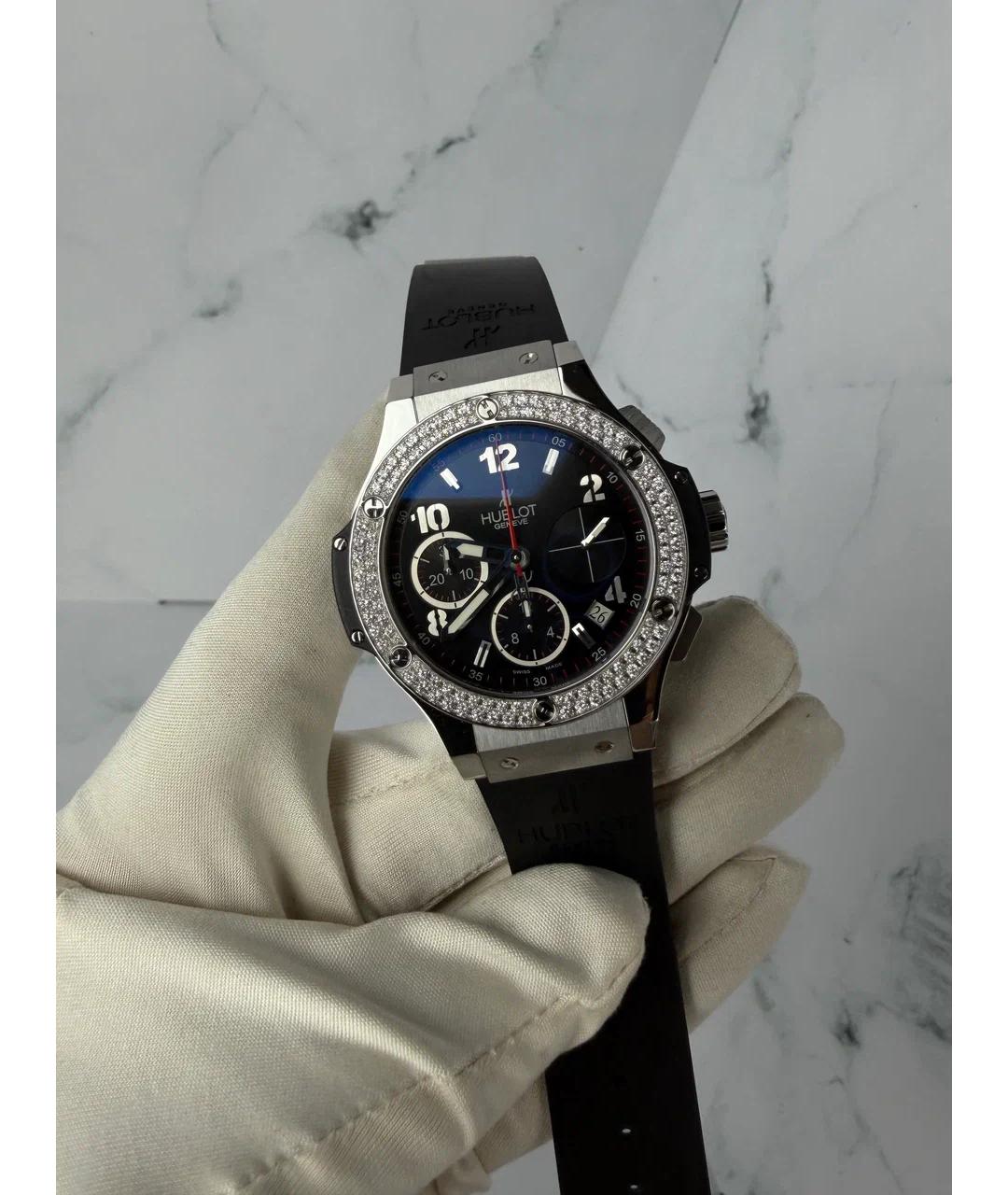 HUBLOT Черные металлические часы, фото 3