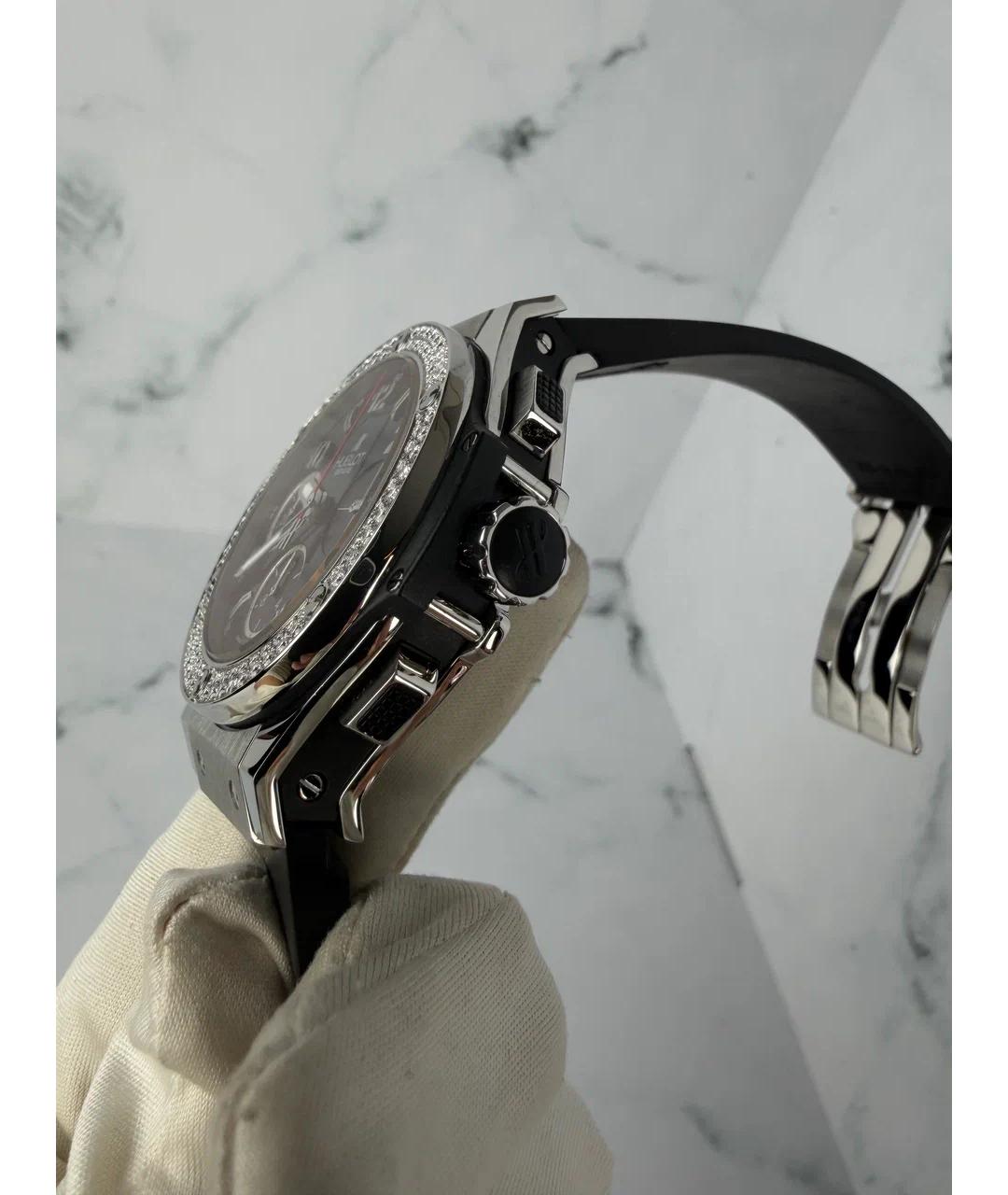 HUBLOT Черные металлические часы, фото 4
