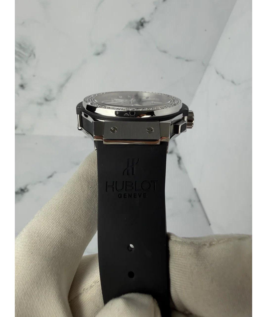 HUBLOT Черные металлические часы, фото 6