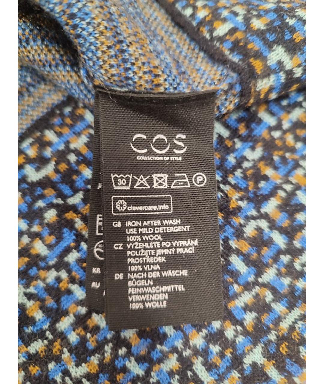 COS Мульти шерстяной кардиган, фото 9