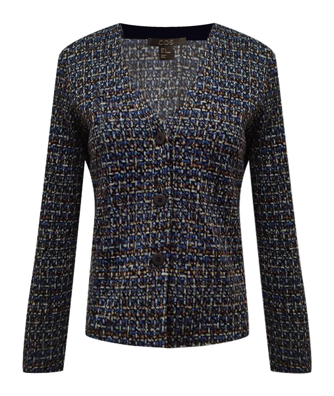 COS Мульти шерстяной кардиган, фото 1