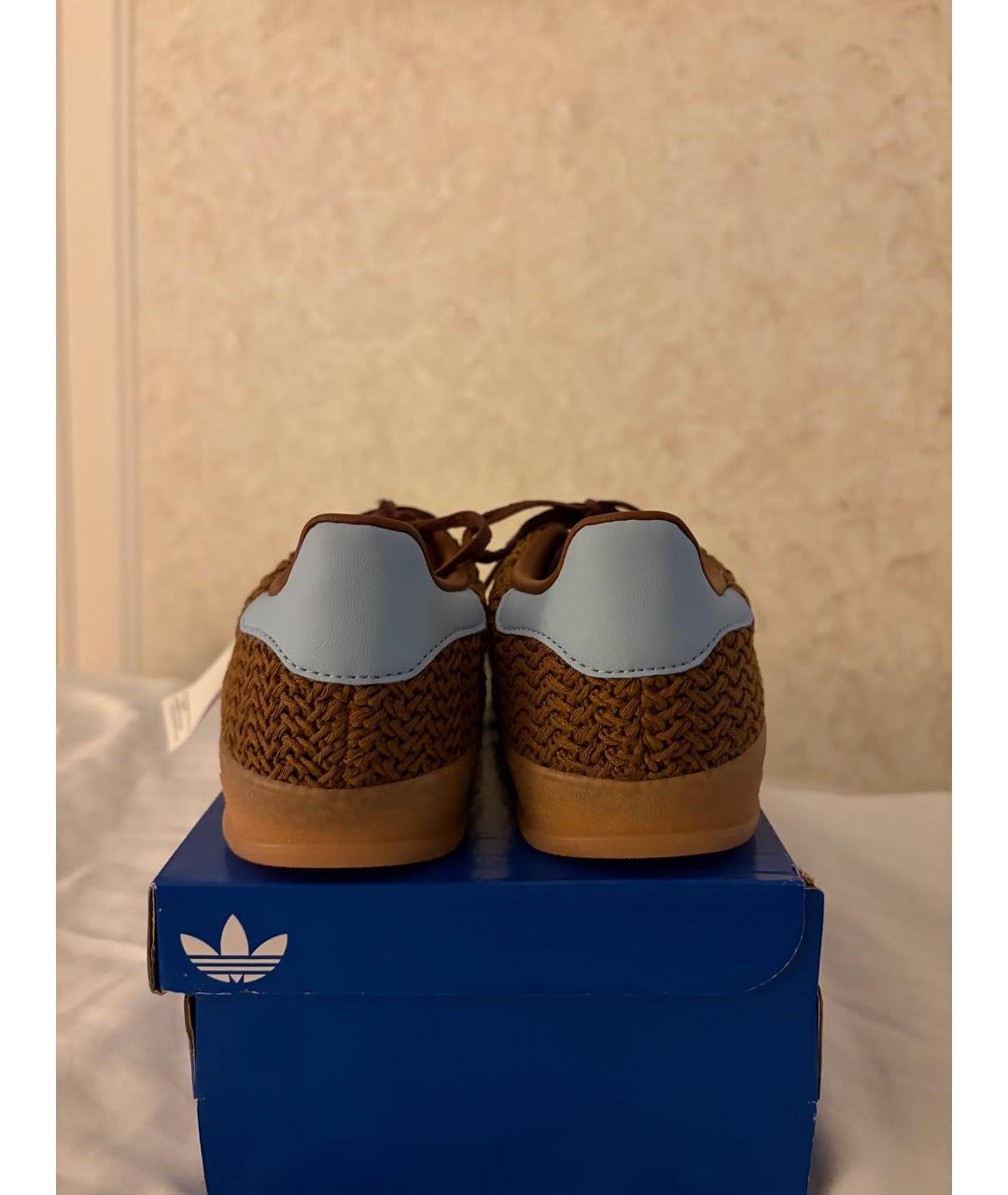 ADIDAS Коричневые кеды, фото 4