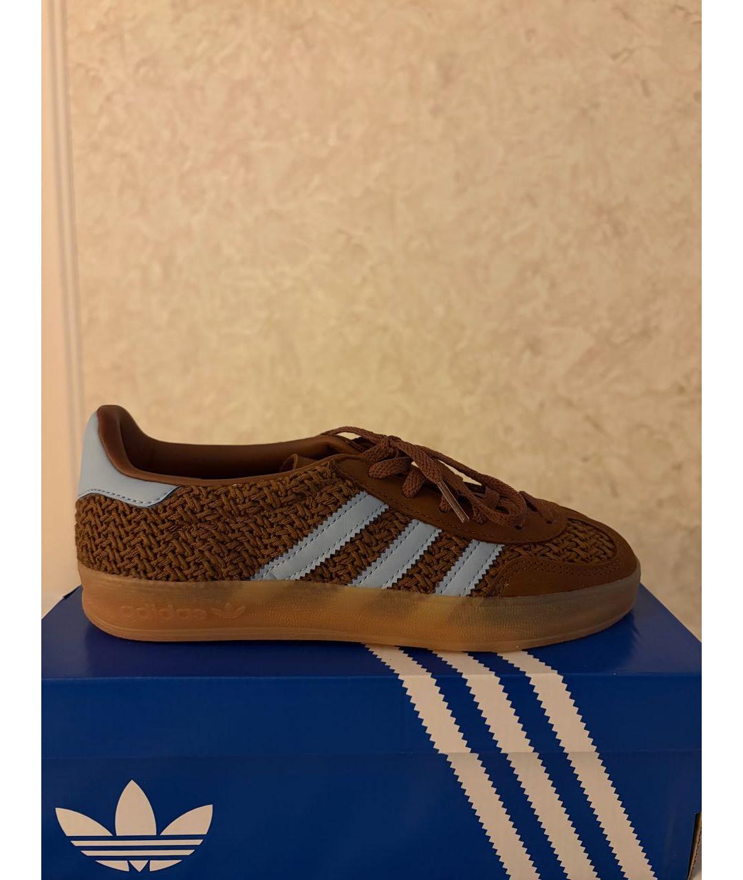 ADIDAS Коричневые кеды, фото 5