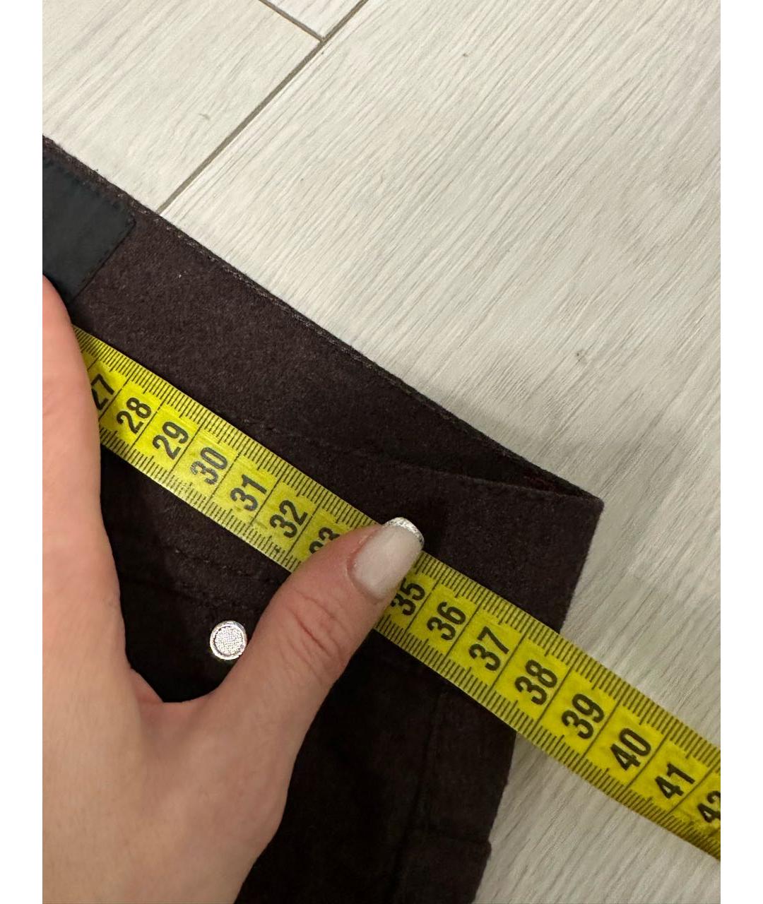 KITON Коричневые повседневные брюки, фото 6