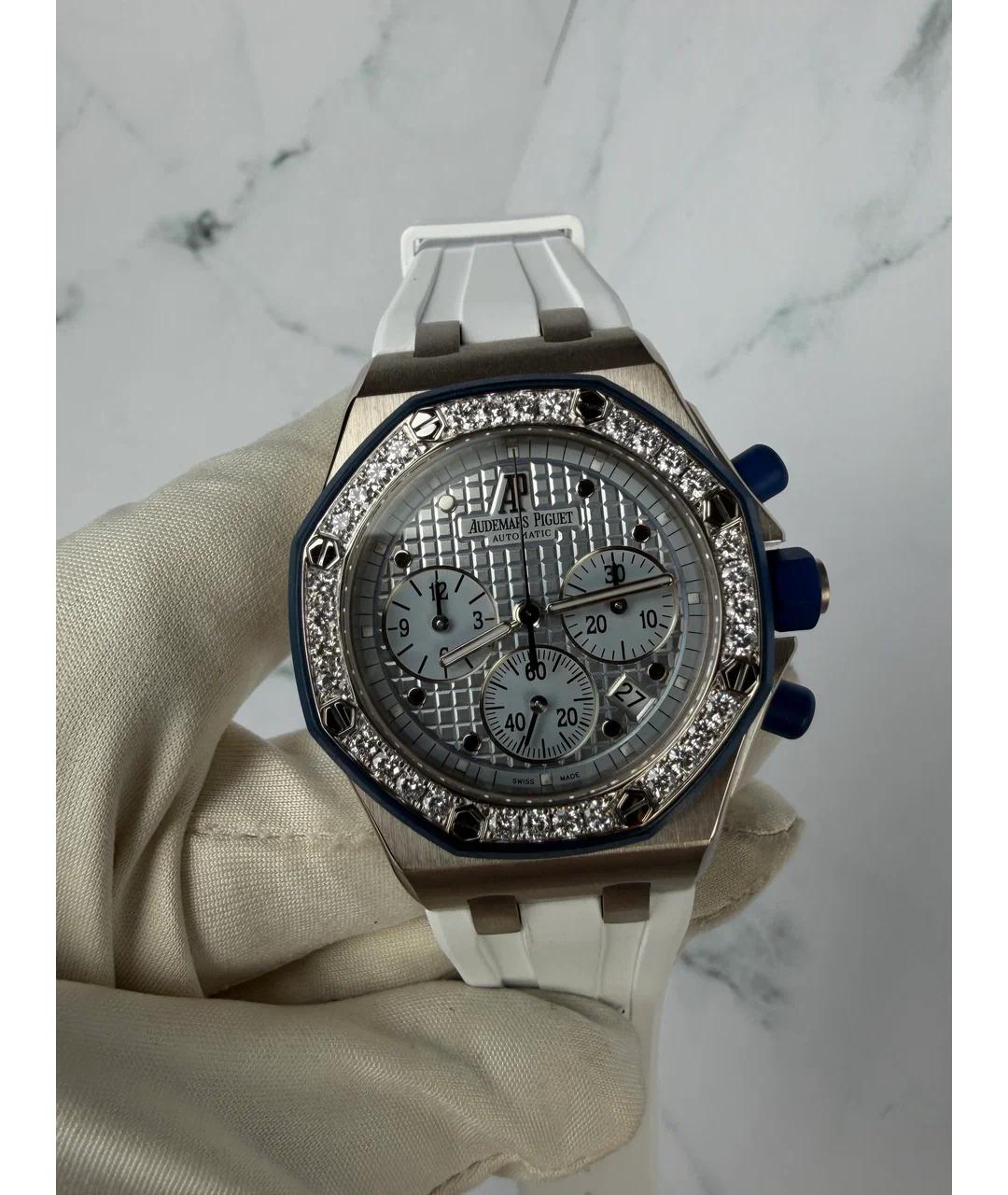 Audemars Piguet Белые часы из белого золота, фото 3