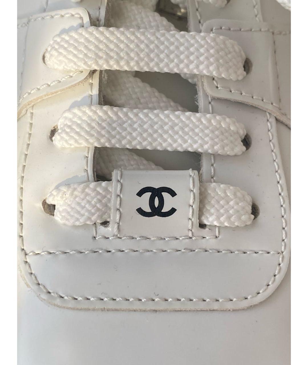 CHANEL Кожаные кеды, фото 6