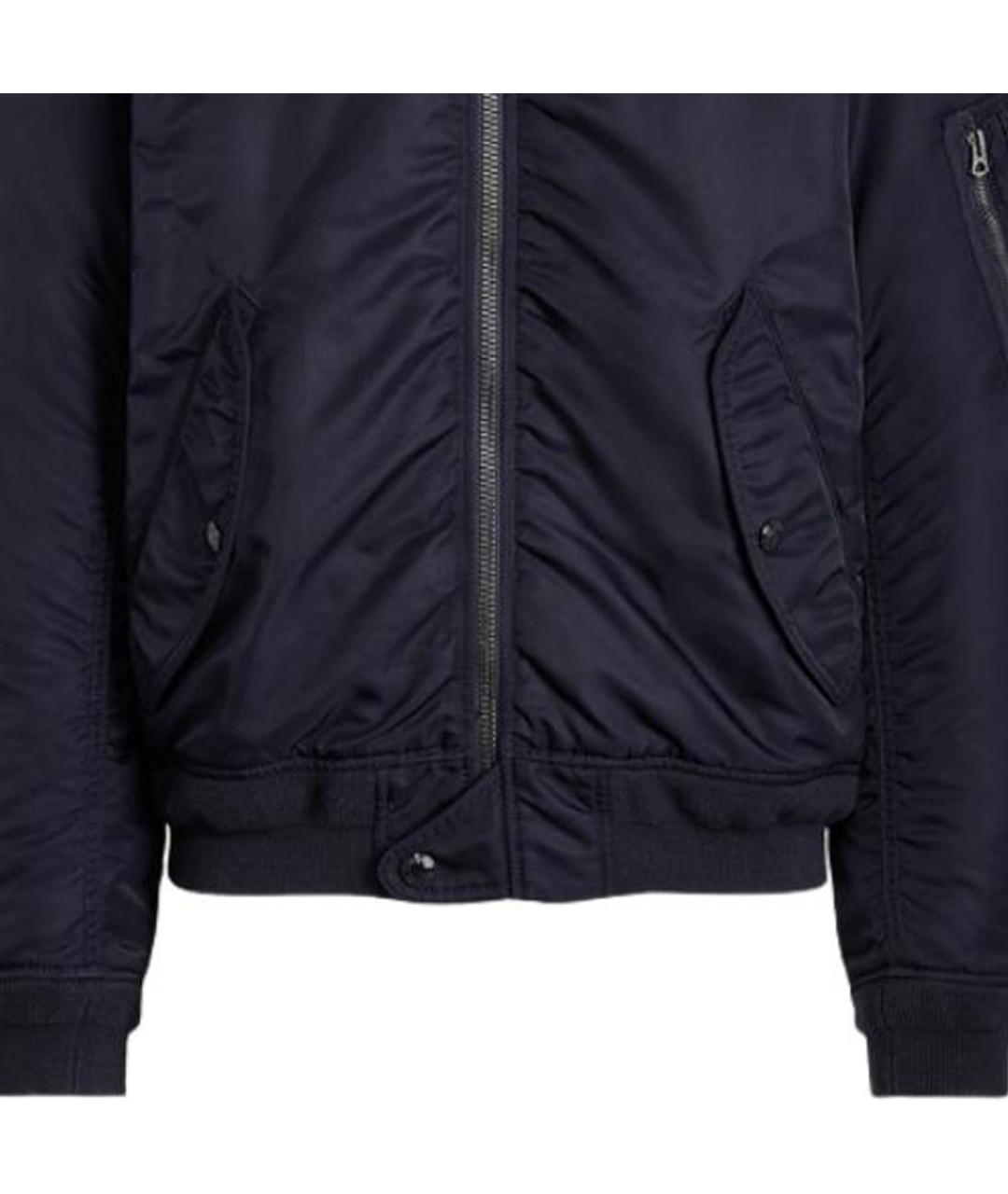 POLO RALPH LAUREN Синяя полиамидовая куртка, фото 5