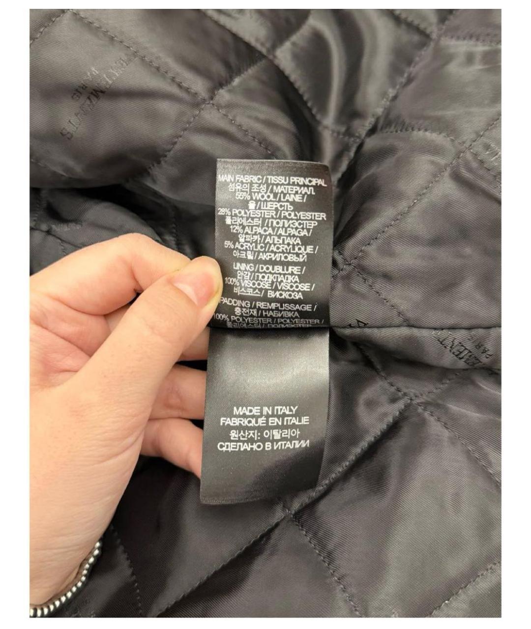 VETEMENTS Бордовая шерстяная рубашка, фото 5