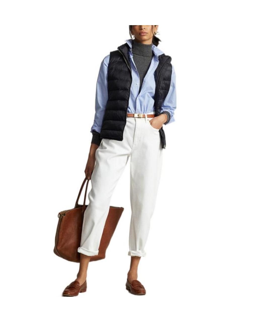 POLO RALPH LAUREN Черный полиамидовый жилет, фото 3