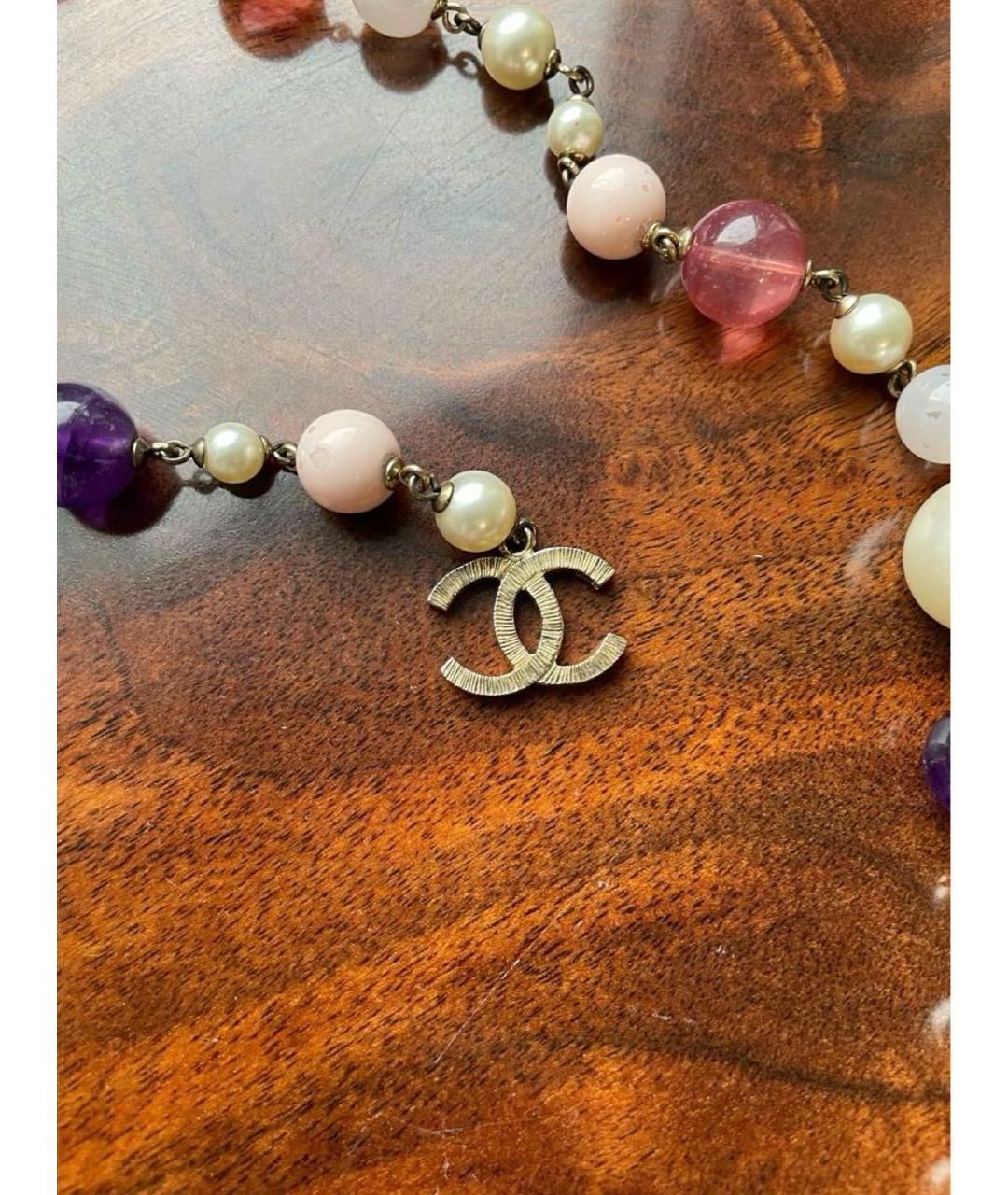 CHANEL Стеклянное колье, фото 2