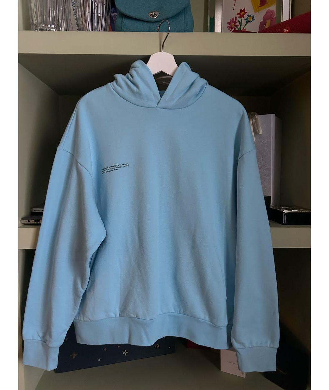 THE PANGAIA Голубой хлопковый спортивные костюмы, фото 5
